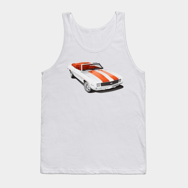 1969 Camaro Pace Car Tank Top by gregspradlin